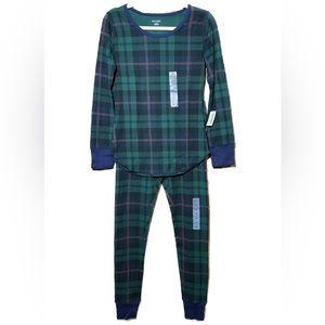 Plaid Pajama Set